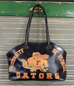 Vintage Hand Tooled Leather UF Gators Florida Purse Late 70’s College Football - Picture 1 of 10