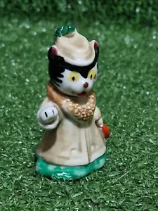Set Vintage Wade Whimsies Miss Fluffy Cat Figure Serie Noddy Circa 1958 - Foto 1 di 10