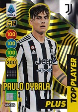 Panini, Footballers Adrenalyn XL 2021-22: card 462 bis top player Paulo Dybala (J