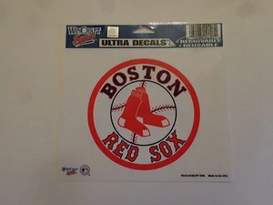 Boston Red Sox 4" Ultra Decal - Removable and Reusable - Picture 1 of 1