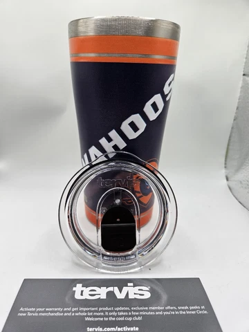 Virginia Cavaliers Officially Licensed 20 Oz. Tervis Tumbler Blue Cover