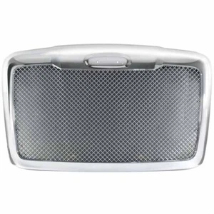 Freightliner Cascadia UPGRADED Front Grille Chrome Custom Mesh Style L@@K !! - Picture 1 of 3