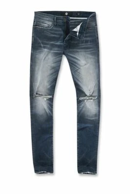 Jordan Craig Sean Portland Denim Men's Jeans Midnight Blue JM3418-MB - Image 1 of 2