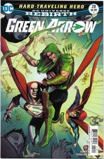 Green Arrow (DC Rebirth) #28 - VF/NM - Hard Traveling Hero / Superman