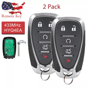2 Smart Keyless Remote Key Fob For 2016 2017 2018 2019 Chevy Malibu Camaro Cruze - Foto 1 di 6