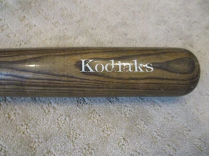 Bate de equipo de colección Kalamazoo Kodiaks ligas menores béisbol liga fronteriza * - Imagen 1 de 8