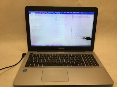 ASUS F555L 15.6” / Intel Core i3-5010U @ 2.10GHz / (CRACKED/MISSING PARTS!) -MR - Image 1 of 4