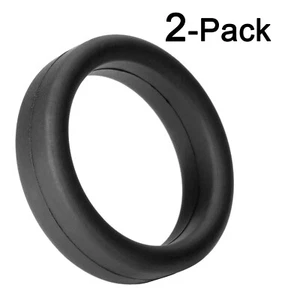 2er Pack Tantus Super Soft Schwarz C-Ring Männliche Verbesserung Penis Cockring Made USA - Bild 1 von 4