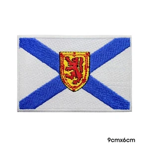 Nova Scotia flag patch, nova scotia patch, Canada flag Embroidered Iron on patch - Picture 1 of 1