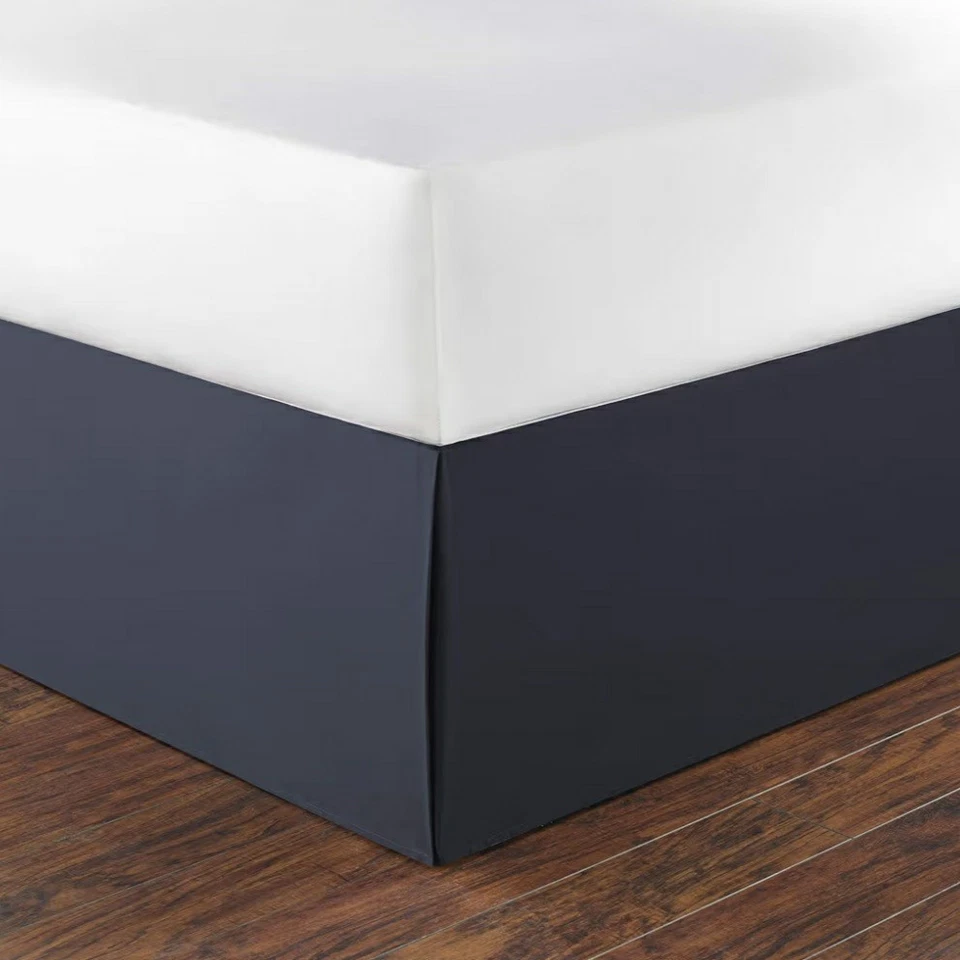 Falda de cama Nautica Home King azul marino 78 X 80 pulgadas con una caída de 15 pulgadas  Foto 1 de 1