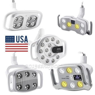 Lámpara LED Dental 5 Tipos Luz Oral para Unidad Silla Sensor de Inducción Ajustable Foto 1 de 4