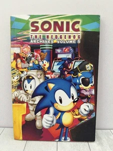 Sonic the Hedgehog Archives Vol 5 Julayla Classic Sonic Comics SEGA 2009 PBK - Picture 1 of 4
