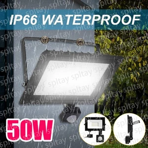 Foco LED con Detector de Movimiento 50W Exterior Jardín IP66 230V - Imagen 1 de 23
