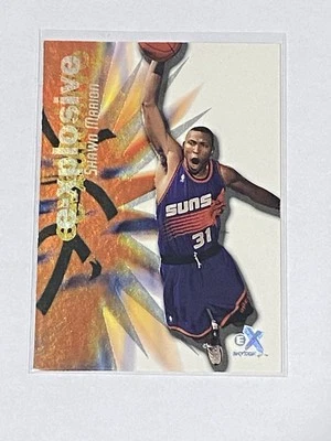 Shawn Marion 99-00 Fleer Skybox E-X E-XPLOSIVE #7 RC ROOKIE/1999 SUNS Inserto Foto 1 de 2