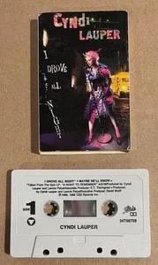 Cyndi Lauper - I Drove All Night RARE cassette single '89 - Picture 1 of 2