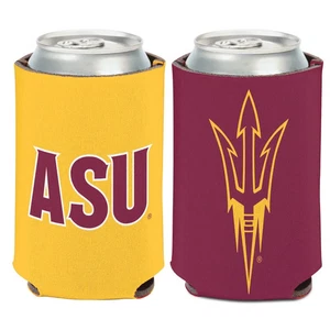 Arizona State Sun Devils NCAA 2-Sided Koozies Coozies Can Cooler Wincraft - Picture 1 of 1