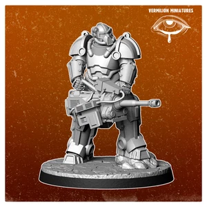 Type 1 Armor A  | Armor Workshop | Vermillion | D&D Wargaming 3D Printed Mini - Picture 1 of 1
