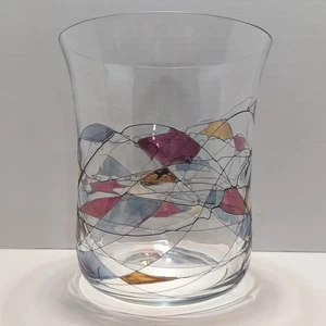Fostoria Galleria Mosaic Glass Art Champagne Crystal Bucket 9" x 7" - Rare - Picture 1 of 9