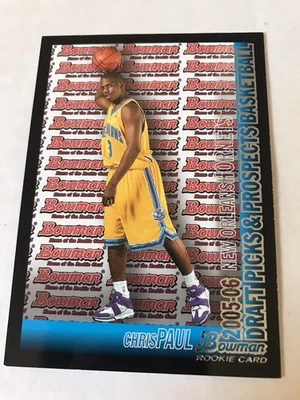 Chris Paul 2005-06 Bowman RC #111 New Orleans Hornets Foto 1 de 2