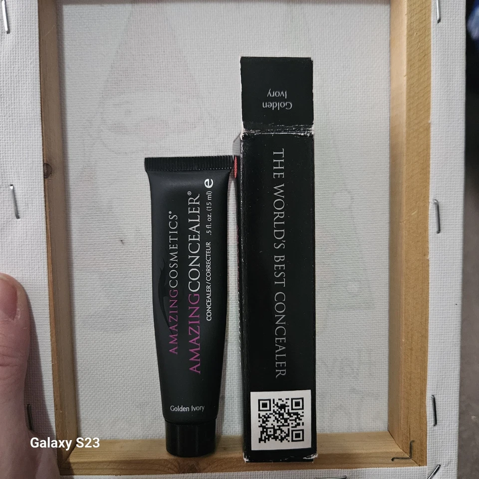 Corrector Amazing Cosmetics Increíble Original Raro Dorado Marfil Sellado .5oz Foto 1 de 1