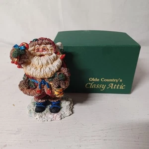 De colección 1994 Crinkle Claus Santa con Bastón de Caramelo Posibles Sueños Navidad 5" H - Imagen 1 de 9