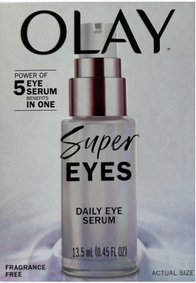 Olay Super Eyes Daily Eye Serum Fragrance- 13.5ml/0.45oz.