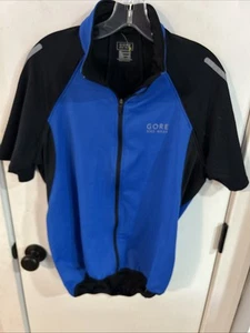 GORE Bike Wear Short Sleeve Windstopper Soft Shell Zip Size Large - Picture 1 of 8