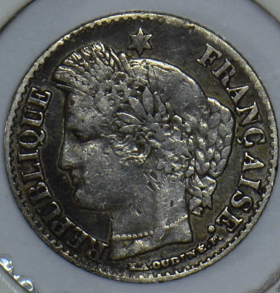 Francia 1850 República Francesa 20 Céntimos 290585 Combinar Envío Foto 1 de 2