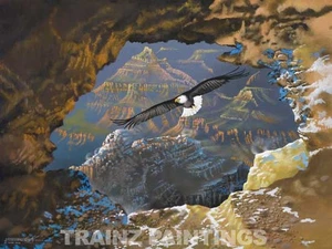 Robert West 47 American Eagle 'Glory' Nature Art Print - Signed Only - Picture 1 of 1