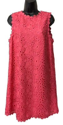 Vestido Kate Spade Encaje Floral Cambio Shore Thing Rosa Talla 10 $348 Foto 1 de 4