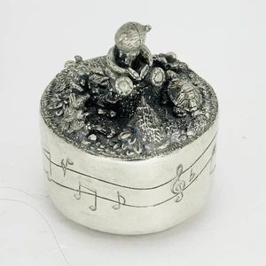Royal Selangor Pewter Music Carousel Hush Little Baby Don't Say A Word Music Box - Picture 1 of 8