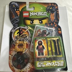 New Sealed* Lego Ninjago Spinjitzu NRG Cole 9572 Golden Weapon US Retail RARE