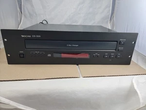 Tascam CD-355 Vintage 5 Disc Compact Disc Changer Rack Mount For Parts Repair - Picture 1 of 12