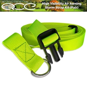 Kit de amarre fluorescente con correas de tormenta para toldo inflable (par) - Imagen 1 de 1