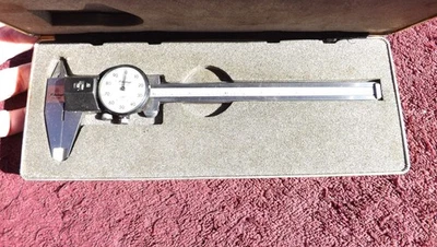 MITUTOYO *EXCELLENT!* 6-INCH 537-110 DIAL CALIPER! - Image 1 of 4