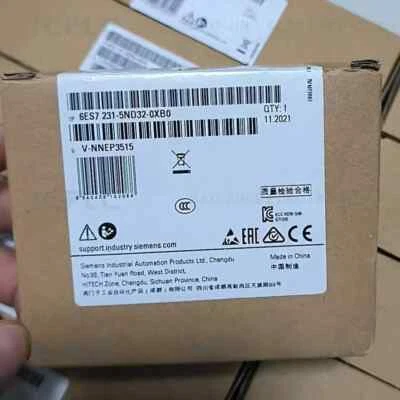 NEW IN BOX SIEMENS 6ES7 231-5ND32-0XB0 6ES7231-5ND32-0XB0 - Image 1 of 2