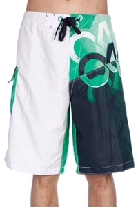 Oakley Turbocharge Boardshort Surf Shorts Mens 38 Surfboard wz Wax Comb Fin Key - Picture 1 of 10