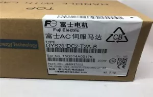 1 PIEZA Nuevo Servomotor Fuji GYS201DC2-T2A-B En Caja Vía DHL 2-5 Días Entrega - Imagen 1 de 6