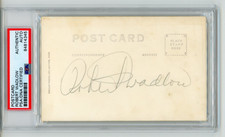 Robert Wadlow (Worlds Tallest Man) ~ Signed Autographed Postcard Photo ~ PSA DNA