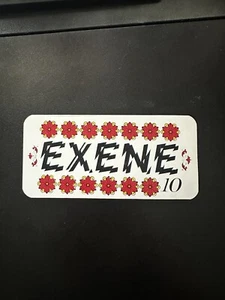 RARE Vintage 1980s Punk Band Sticker Decal EXENE Cervenka. - Picture 1 of 3