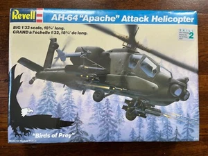 1/32 Revell AH 64 Apache Attack Helicopter SEALED "Birds of Prey" Serie US Army - Bild 1 von 4