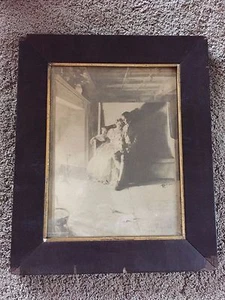 William Ladd Taylor 1898 impresión "Abrazo de parejas" - Imagen 1 de 3