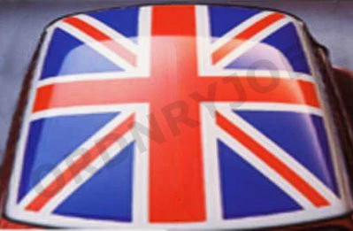 Classica decalcomania tetto mini union jack. Rover Mini - Immagine 1 di 2