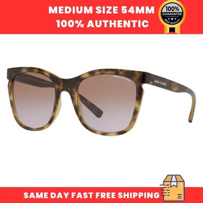 Gafas de sol para mujer Armani Exchange AX4109S 82832F Habana ojo de gato degradado violeta Foto 1 de 3