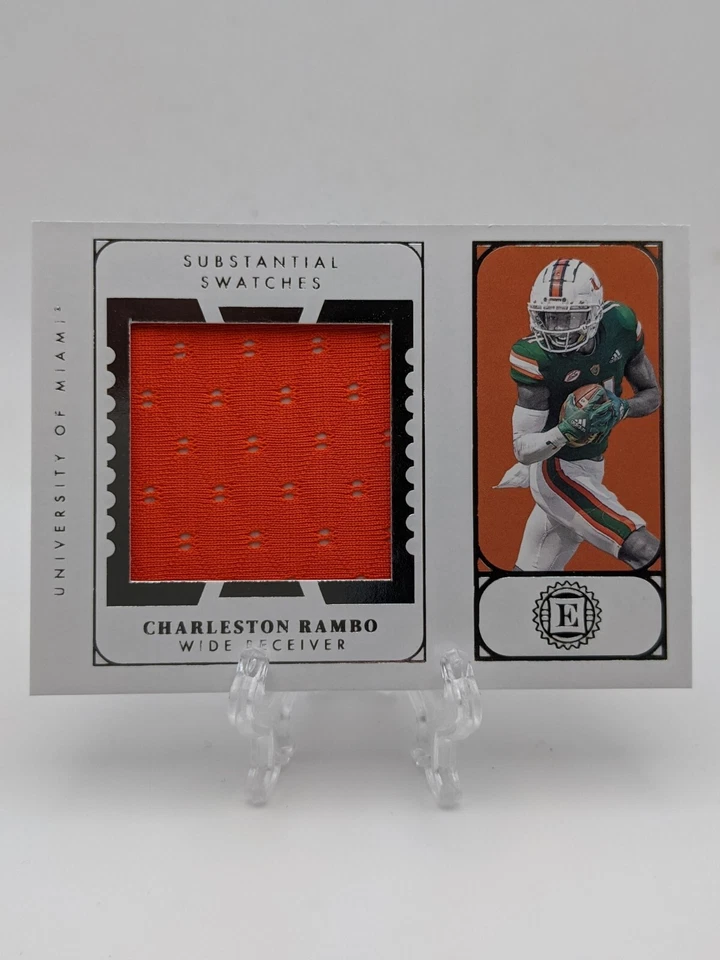 💥 2022 Panini Chronicles Draft Picks Charleston Rambo #EN-CRA Rookie RC - Image 1 of 2