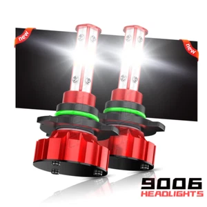 9006 HB4 Xenon White LED Headlight Kit Low Beam Bulbs for Nissan Titan 2004-2015 - Picture 1 of 7
