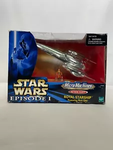 Naboo Royal Raumschiff mit Ric Olie Micro Machines Action Flotte Star Wars NEU - Bild 1 von 10