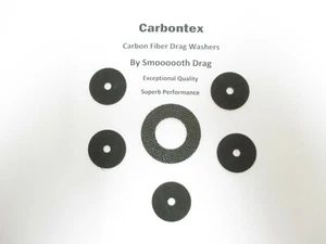 QUANTENROLLE TEIL Cabo 60 CSP60PTS (6) Smooth Drag Carbontex Schleppscheiben #SDQ1 - Bild 1 von 1