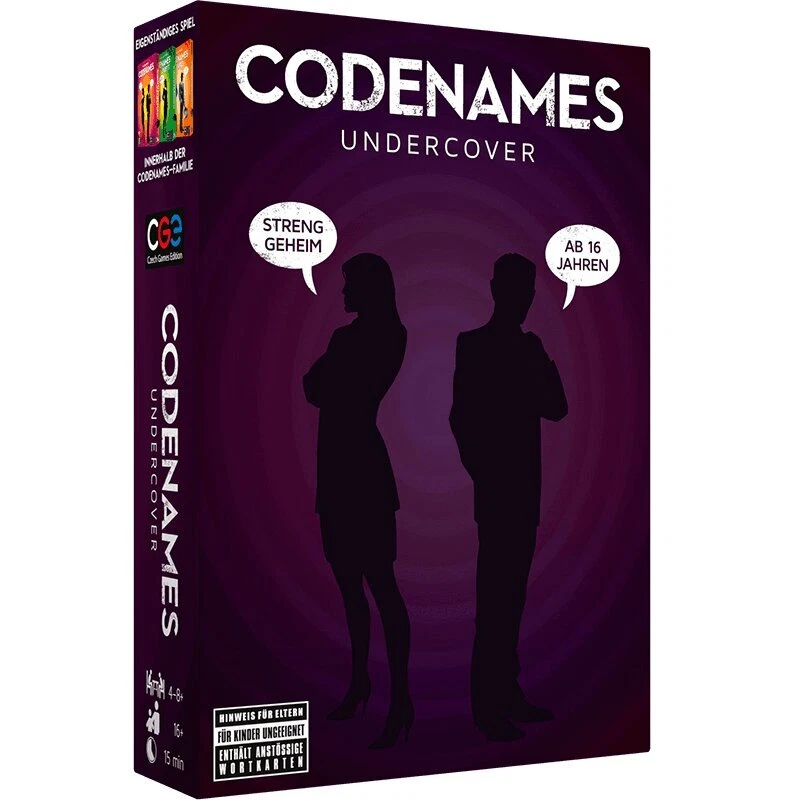 Codenames: Undercover (Deutsch) Brettspiel Partyspiel - Bild 1 von 1
