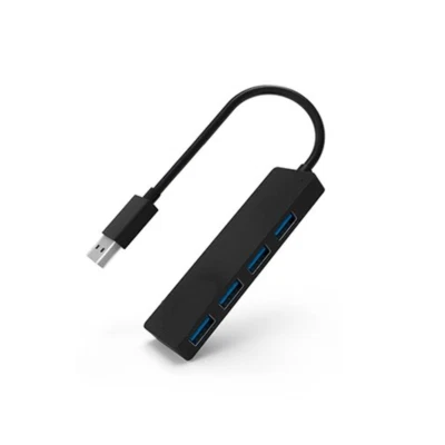 Hub USB 3.0 Hub USB de 4 puertos Divisor USB Expansor USB para computadoras portátiles Unidad flash HDD Foto 1 de 2